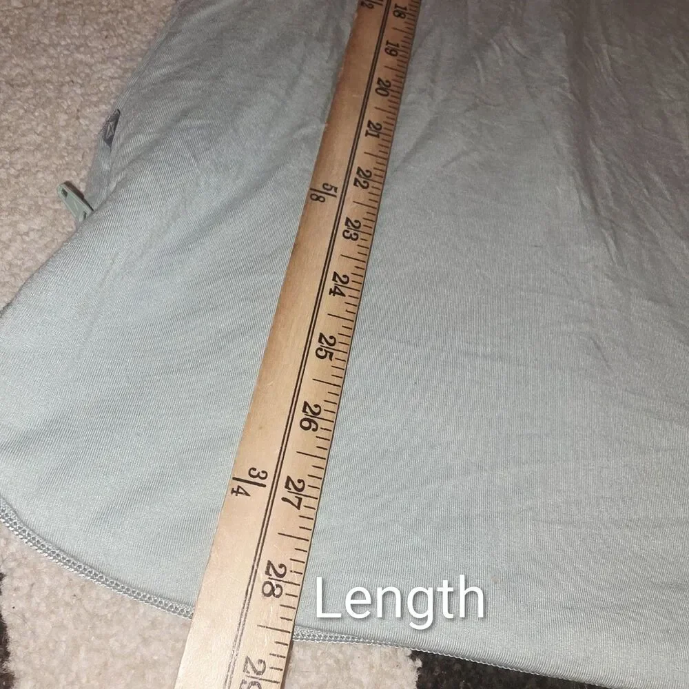 KYTE BABY Sz S 1.0 Tog Solid Sage Green Bamboo Comfort Full Zipper Sleepsack - Picture 5 of 8